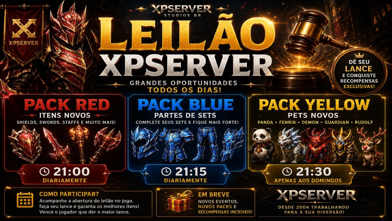LEILÃO XPSERVER